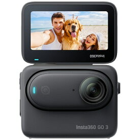 INSTA360｜インスタ360 アクションカメラ Insta360 GO 3 (128GB) ミッドナイトブラック CINSABKAGO314