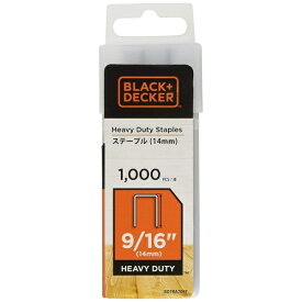 ブラック＆デッカー｜BLACK + DECKER B&D BDCT12UBステープル 1000入 BDTRA709T