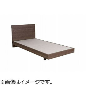 東京ベッド｜TOKYO BED 【電動マットレス用フレームのみ】収納なし フラットタイプ ノッテ［レッグ］シングル ダークブラウン [シングルサイズ]【キャンセル・返品不可】 【代金引換配送不可】