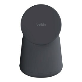 BELKIN｜ベルキン BoostCharge Pro MagSafe認証 2-in-1ワイヤレス充電器 チャコール WIZ020btH36 [Quick Charge対応 /ワイヤレスのみ /15W]