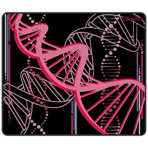 X-raypad�b�G�b�N�X���C�p�b�h �Q�[�~���O�}�E�X�p�b�h [490x400x6mm] Minerva DNA XL�T�C�Y Pink Black xr-minerva-dna-pink-black-xl