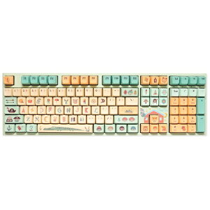 DUCKYb_bL[ Q[~OL[{[h One 2 Pro Peter Pan Limited Edition Keyboard Full(Varmilo Óde ACXEpz) dk-one2-peter-pan-iris [L /USB]