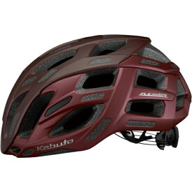 オージーケーカブト｜OGK KABUTO 自転車用ヘルメット FLEX-AIR フレックス・エアー(L/XLサイズ：59〜61cm/マットバーガンディ) マットバーガンディ【返品不可】