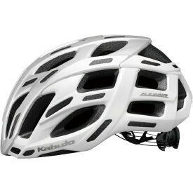 オージーケーカブト｜OGK KABUTO 自転車用ヘルメット FLEX-AIR フレックス・エアー(L/XLサイズ：59〜61cm/マットホワイトシルバー) マットホワイトシルバー【返品不可】