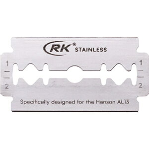 HENSON SHAVING�b�w���\���V�F�[�r���O RK�X�e�����X�J�~�\�� �w���\���V�F�[�r���O�p �����ւ��n 100������ RK-BLADES-100PK
