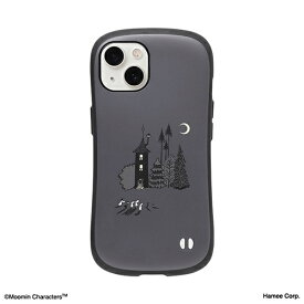 HAMEE｜ハミィ ［iPhone 13専用］ムーミン iFace First Classケース iFace くすみブラック/ムーンライト 41-965986