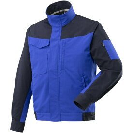 mizuno｜ミズノ ワークジャケット（難燃・通年向け） [ユニセックス] 4XL-8 87：ネイビー×ブルー F2JEA19187