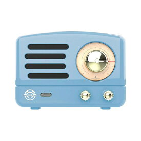 MUZEN｜ミューゼン ブルートゥーススピーカー PETA ブルー MWQ1IBL [Bluetooth対応]