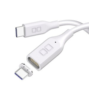 CIO�b�V�[�A�C�I�[ USB-C �� USB-C�P�[�u�� [�[�d /�]�� /1.0m /PD100W /USB2.0] �}�O�l�b�g�E���� �z���C�g CIO-SLMG-CC1-WH [USB-C �� USB-C]
