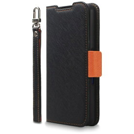 CORALLO｜コラーロ arrows We 手帳型ケース NU ブラックオレンシ CR_WE1CSPLNU_BO