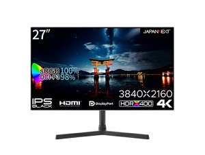 yGg[ōőSz|CgҌb12/11܂Łz JAPANNEXTbWplNXg PCj^[ JN-27IPSB4FLUHDR [27^ /4K(3840×2160j /Ch /60Hz]