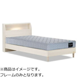 FRANCEBED｜フランスベッド 【フレームのみ】収納なし キャビネットヘッドボード PSC-194[レッグ/スノコ床板] ホワイト PSC-194_LG_WH_S [シングルサイズ]【キャンセル・返品不可】 【代金引換配送不可】