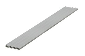 ウェーブ｜WAVE プラ=材料【グレー】　長方形パイプ 5 x 10 mm 4本入