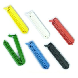 ウェーロック｜WeLoc ウェーロック クリップイット PA70アソート6P白赤黄青緑黒