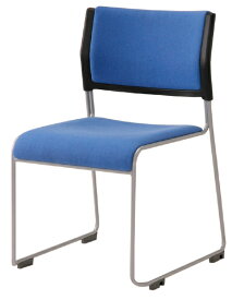アイリスチトセ｜IRIS CHITOSE スタッキングチェア（ブルー/幅490×奥行540×高さ760×座面高さ430mm） ブルー【キャンセル・返品不可】