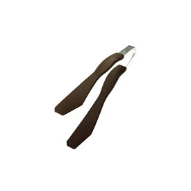 田辺金具｜tanabe にぎりやすいトング ダークブラウン