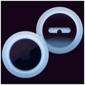 ELAGO｜エラゴ AirTag シリコンパッド ナイトグローブルー EL_ATGCSSCLP_NB