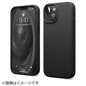 ELAGO�b�G���S iPhone 13 mini �V���R���P�[�X �u���b�N EL_IMSCSSCS2_BK