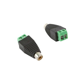 YouZipper｜ユージッパー RCA配線ターミナル [RCAメス /2個入] A-RCB