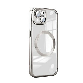 Royal Monster｜ロイヤルモンスター iPhone 15 MagSafe対応 クリアケース シルバー RM-15N-MGSV