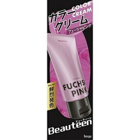 hoyu｜ホーユー Beauteen（ビューティーン）カラークリーム 140g フューシャピンク