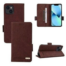 Royal Monster｜ロイヤルモンスター iPhone 15 Plus 手帳型 PUレザーケース ブラウン RM-8580i15PL-LEBR