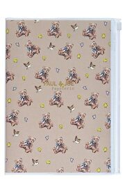 PILOT｜パイロット PAUL & JOE La Papeterie 【限定】カバー付きノート [A5/5mm/方眼罫線] ベア・ラテ NFSTIPJ23A5-BL