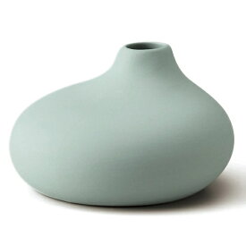 丸利玉樹利喜蔵商店 アヤ フラワーベース フラット 花瓶 ピーコックグリーン T-956540