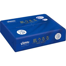 日本製紙クレシア｜crecia Kleenex（クリネックス）ティシュー ローション 肌うるる ソフトパック 120組