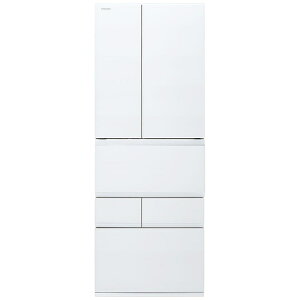 yۏ&{ݒuz ŁbTOSHIBA ① VEGETAixW[^jFZSV[Y tXgzCg GR-W550FZS-TW [68.5cm /550L /6hA /ωJ^Cv /2024N]yrb_makerBz
