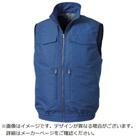 空調服 スペーサー一体型ベスト　ネイビー　3L