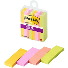 3Mジャパン｜スリーエムジャパン ポストイット　強粘着ふせん　[50×15mm /45 枚×8パッド] 700SS-MC-6N マルチカラー6