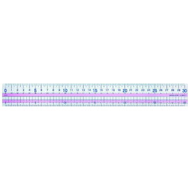 KOKUYO｜コクヨ 直線定規　30cm GY-GBA111P ピンク