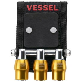 ベッセル｜VESSEL クイックキャッチャー3連ホルダーMG付黄