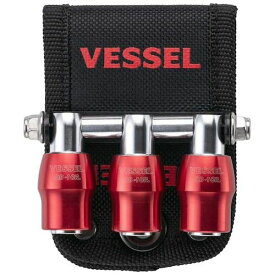 ベッセル｜VESSEL クイックキャッチャー3連ホルダー赤