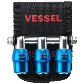 ベッセル｜VESSEL クイックキャッチャー3連ホルダー青