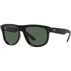 RayBan|レイバン BOYFRIEND REVERSE RBR0501S 6677VR 56mm ポリッシュブラック/グリーンG-15