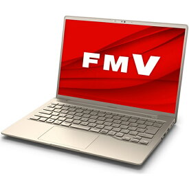 富士通｜FUJITSU ノートパソコン FMV LIFEBOOK MH55/J1 ベージュゴールド FMVM55J1G [14.0型 /Windows11 Home /AMD Ryzen 5 /メモリ：16GB /SSD：256GB /Office HomeandBusiness /2024年1月モデル]
