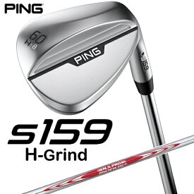 ピン｜PING ウェッジ s159 クローム仕上げ 60°H GRIND《N.S.PRO MODUS 3 TOUR 115 スチールシャフト》硬さ(Flex)：S