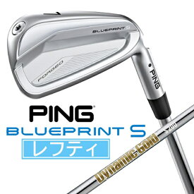 ピン｜PING レフティ アイアンセット ＃6〜9、PW BLUEPRINT S IRON 5本セット [DGS200 /S200 /メンズ /左利き用]
