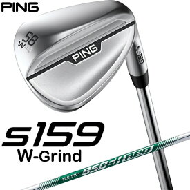 ピン｜PING ウェッジ s159 クローム仕上げ 58°W GRIND《N.S.PRO 950GH neo スチールシャフト》硬さ(Flex)：S