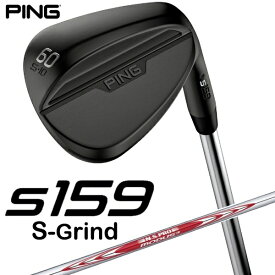 ピン｜PING ウェッジ s159 クローム仕上げ 60°S GRIND《N.S.PRO MODUS 3 TOUR 105 スチールシャフト》硬さ(Flex)：S