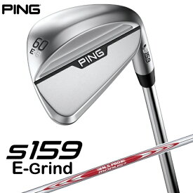 ピン｜PING ウェッジ s159 クローム仕上げ 60°E GRIND《N.S.PRO MODUS 3 TOUR 105 スチールシャフト》硬さ(Flex)：S