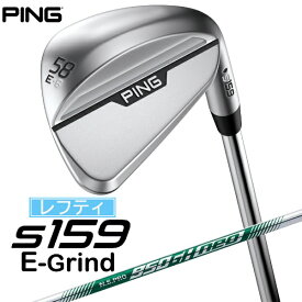 ピン｜PING レフティ ウェッジ s159 クローム仕上げ 58°E GRIND《N.S.PRO 950GH neo スチールシャフト》硬さ(Flex)：S