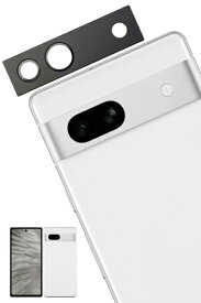 shizukawill｜シズカウィル Google Pixel 7a カメラレンズ 保護カバーガラス ブラック GOPI7ARFMBGL