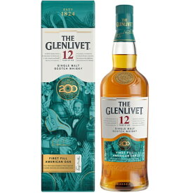 【エントリーで最大2万ポイント当たる｜4/23まで】 グレンリベット｜The Glenlivet ザ・グレンリベット 12年 200周年記念 限定ボトル 700ml【ウイスキー】 【代金引換配送不可】