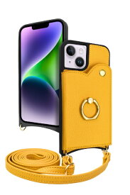 shizukawill｜シズカウィル iPhone 14 ショルダーケース アイファンデ5 フルール カルダモン APIP14IF53OR