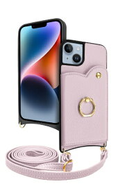 shizukawill｜シズカウィル iPhone 14 Plus ショルダーケース アイファンデ5 フルール ローズティ APIP14MIF53PU