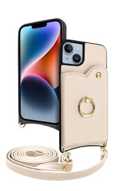 shizukawill｜シズカウィル iPhone 14 Plus ショルダーケース アイファンデ5 フルール アッシュローズ APIP14MIF53PI
