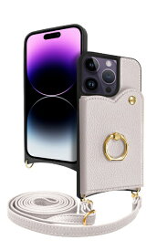 shizukawill｜シズカウィル iPhone 14 Pro ショルダーケース アイファンデ5 フルール スズラン APIP14PIF53GR